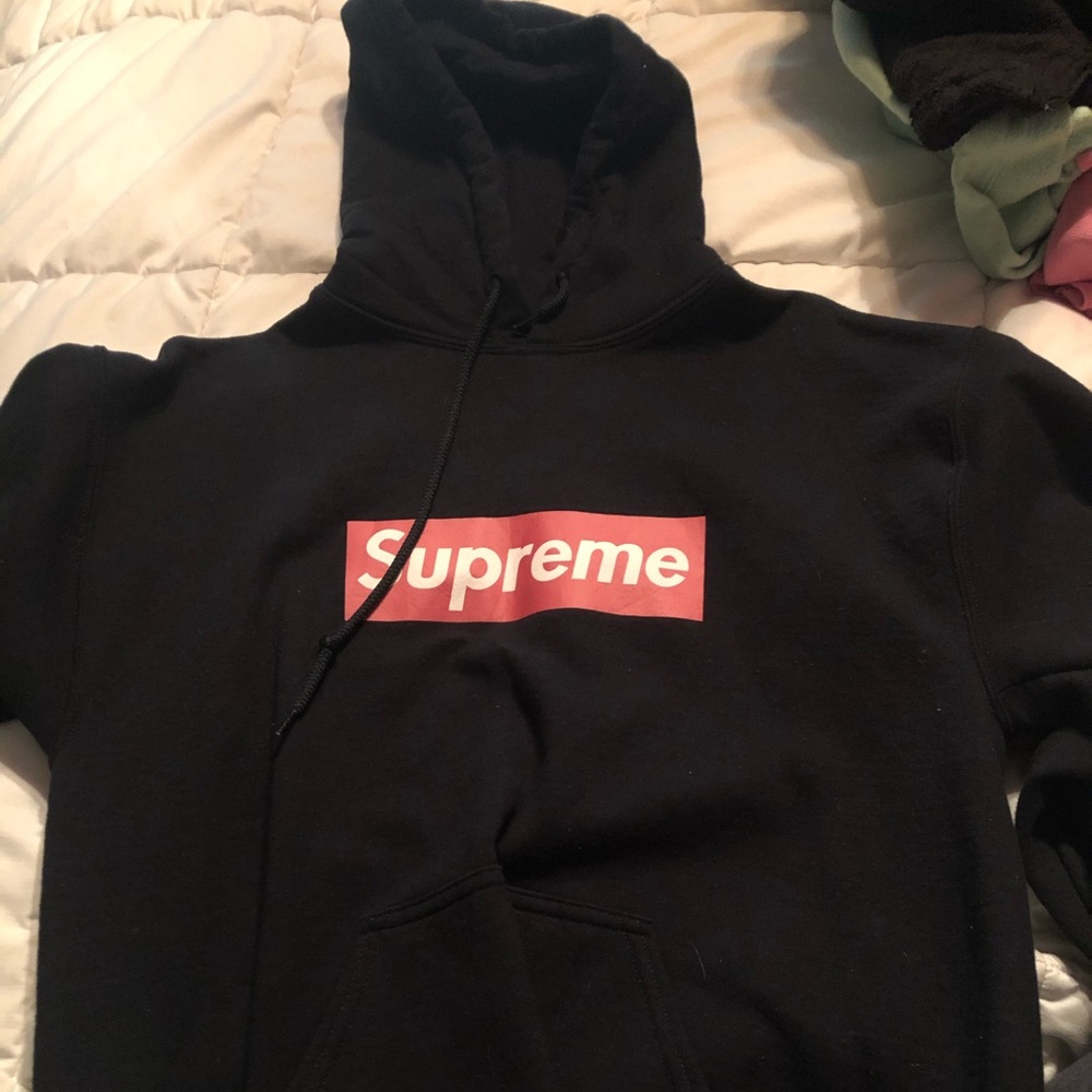 Black Supreme Jacket Never Worn
